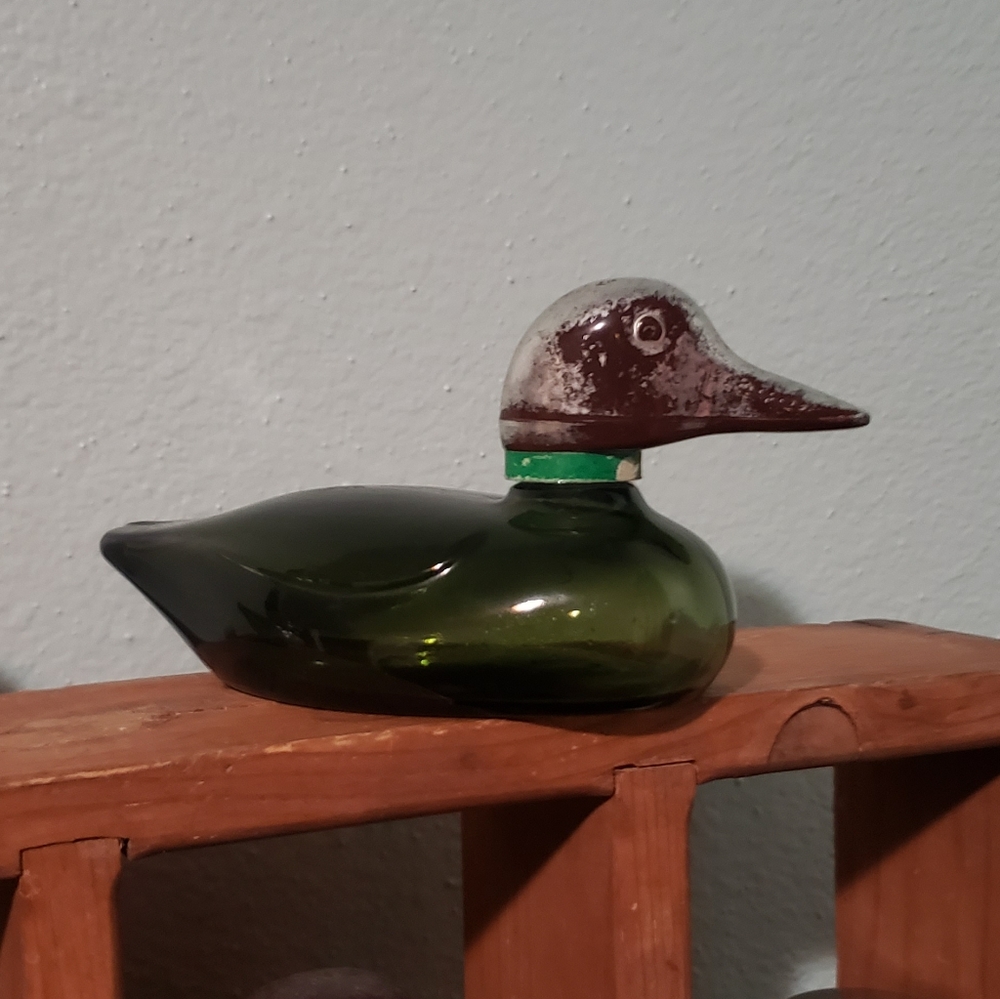 Vintage Avon Mallard Decanter Windjammer After Shave Bottle